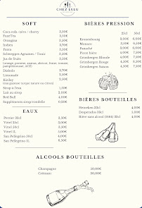 Menu Chez Lulu Toul Page 1