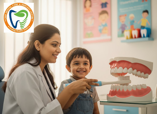 Healthy smiles start early. At Dr Smita Chauhan's CMH Dental Care in Baba Nagar Colony, Bhandara,… post image