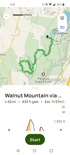 Walnut Mountain via Guerdat Rd