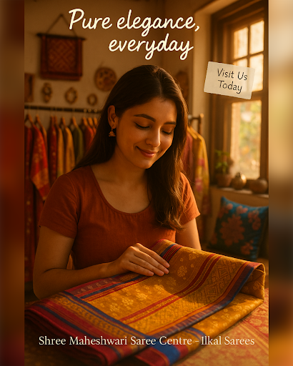 Wrap yourself in luxury with our Temple Chandrm Chikki Pure Silk and Handloom Saree from Shree Ma… post image