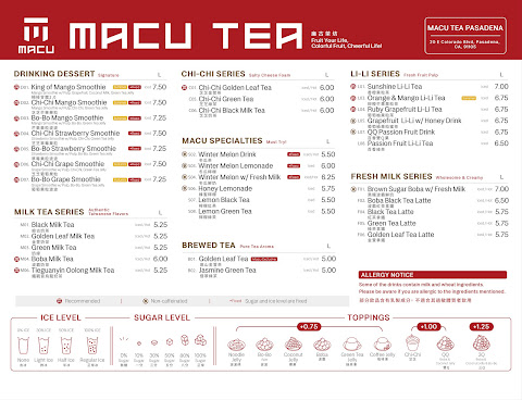 MACU TEA - Pasadena by null