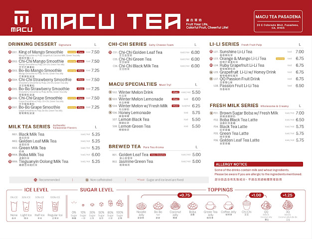 MACU TEA - Pasadena by null