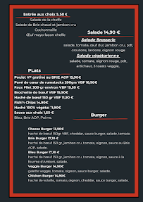 Menu LE MOULIN café Page 1