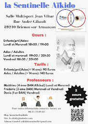 Photo n°7 de La Sentinelle Aïkido à Brienon-sur-Armançon (Club d'arts martiaux)