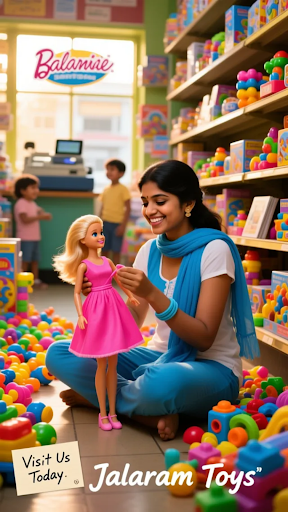Get ready to unlock the world of imagination with Jalaram Toys' best-selling Barbie Dolls! As the… post image
