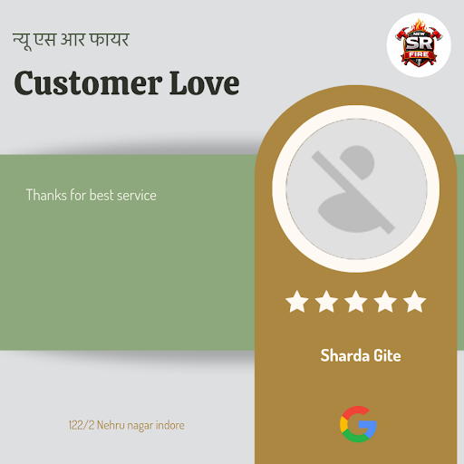 Sharda Gite, a satisfied customer from Indore, praises the exceptional service at न्यू एस आर फायर… post image