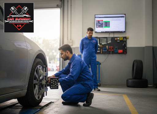 Does your steering pull to one side or do you feel vibrations at higher speeds? Incorrect wheel a… post image