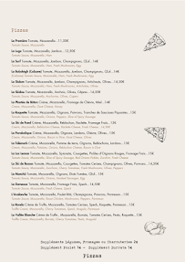 Menu Restaurant Pizzeria L'Eterle Page 4