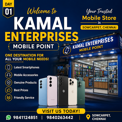Chennai's trusted destination for smartphones, accessories and expert mobile support since 2006.… post image