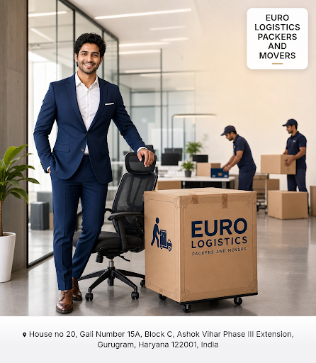 Reliable logistics packers and movers in Gurgaon, offering expert office shifting services. Our t… post image