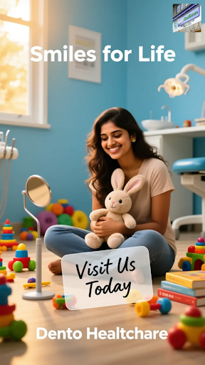 Experience the best pediatric dentistry near me at Dento Healthcare in Navi Mumbai! Our most love… post image