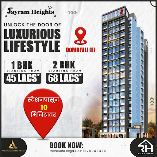 Discover JAYRAM HEIGHTS 🏢 by Ashapura Group, where trust meets quality in the heart of KDMC regio… post image