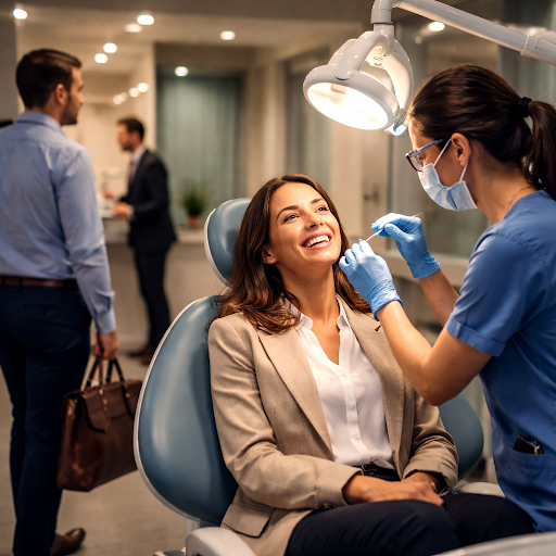 Busy workday, endless meetings, long commutes – dental care often gets pushed to the bottom of th… post image