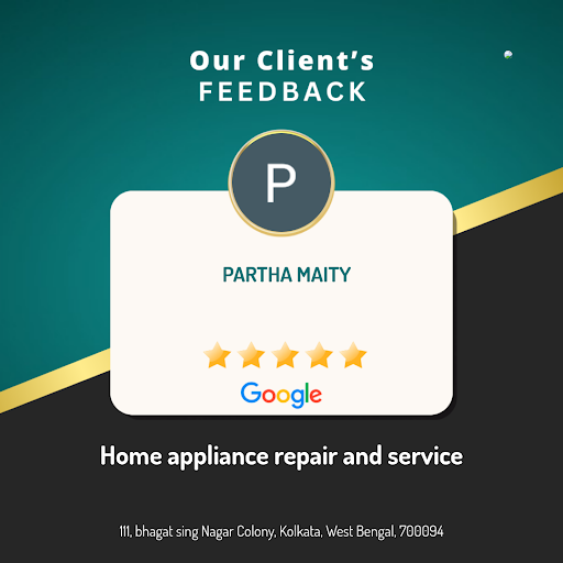"PARTHA MAITY is thrilled with the exceptional fridge repair in Kolkata he received from Home App… post image