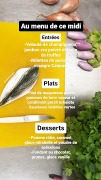 Menu L'hédoniste Page 8