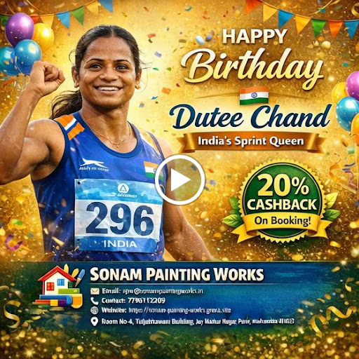 Dutee Chand Birthday post image