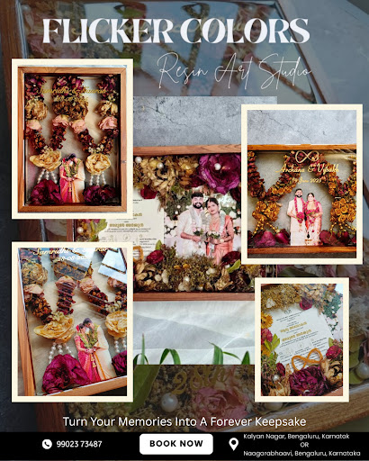 Flicker Colors Resin Art Studio is a premium Resin Art Studio in Bang…