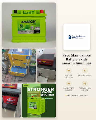 Sree Manjushree Battery offers reliable Amaron batteries, including 100ah lithium battery and 36v… post image