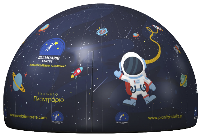 Πλανητάριο Κρήτης - το κινητό πλανητάριο
