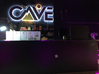 Photos of the cave cafe