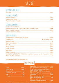 Menu Sucré ou salé Page 3