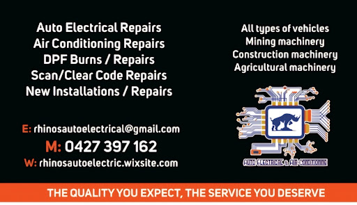 Rhino's Auto Electrical & Air Conditioning PTY Ltd - Thumbnail