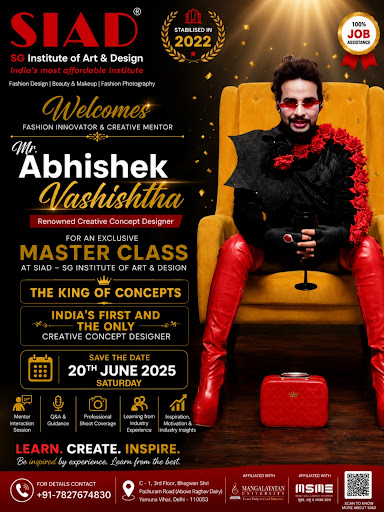 SIAD – SG Institute of Art & Design, Yamuna Vihar, Delhi, was honored to host an exclusive master…