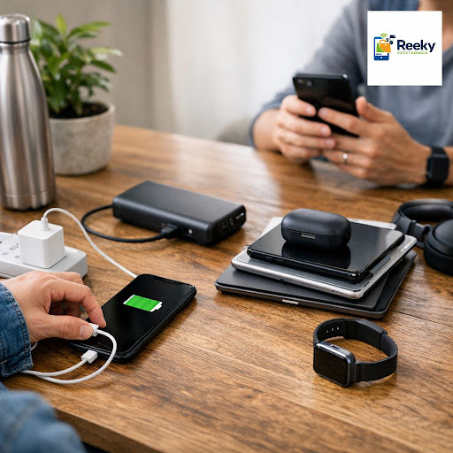 Is your phone battery draining too fast? At Reeky Electronics, we help you get more from every ch… post image