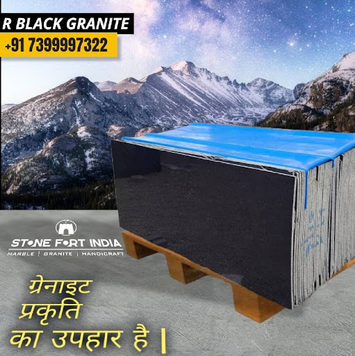 India's biggest stone manufacturer Stone fort india company in kishangarh Rajasthan. R black gran… post image