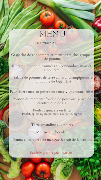 Menu LE QUIPROQUO Page 3