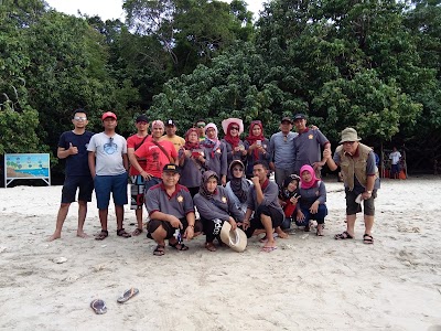 Photos of Beautiful Beach Pangandaran, West Java Indonesia