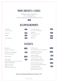 Menu Winstub le Platz Page 2