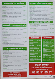 Photo n°9 de Pizza Tonio vélodrome à Vandoeuvre-lès-Nancy (Pizzas à emporter)