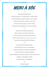 Menu Hotel Restaurant Relais Lorraine Alsace Pere & Fils Raon L'étape Vosges Page 3