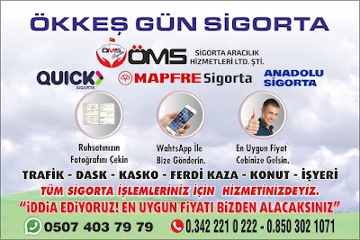 ÖMS SİGORTA ARACILIK HİZ.LTD.ŞTİ