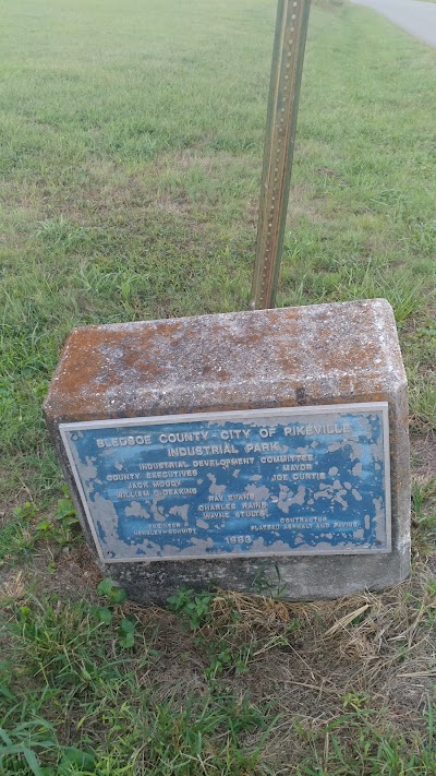 Bledsoe County Industrial Park Historic Marker