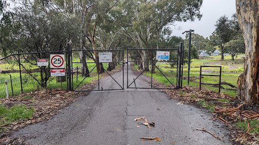 LOCKED Service Road Gate, Glenthorne National Park — Ityamaiitpinna Yarta - Thumbnail