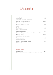 Menu Restaurant Le Carré Blanc Saint-Brieuc Langueux Page 8