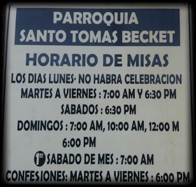 Photos of St. Tomas Becket