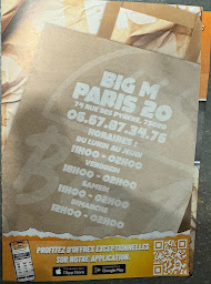 Photo n°24 de BIG M PARIS à Paris (Restaurant de hamburgers)