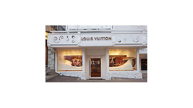 Louis Vuitton Courchevel 1850 store, France