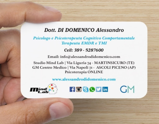 Dr. DI DOMENICO Alessandro | Psicologo - Sessuologo - EMDR - Neurofeedback | Ascoli Piceno - Martinsicuro - Thumbnail