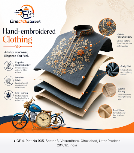 Discover handcrafted, hand-embroidered clothing perfect for corporate Christmas gifts. Unique des… post image
