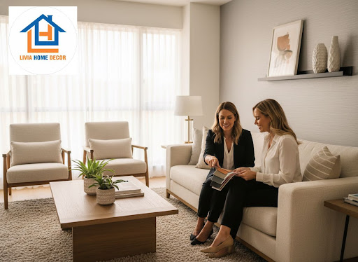 Transform your space with Livia Home Decor, your trusted interior design studio in Raj Nagar Exte…