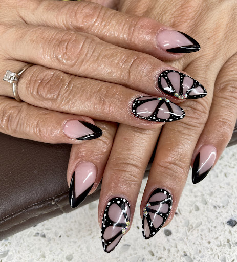 Benitoite Nails - Visual