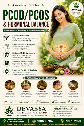 Looking for the best Ayurvedic treatment for PCOD/PCOS in Nikol Ahmedabad?