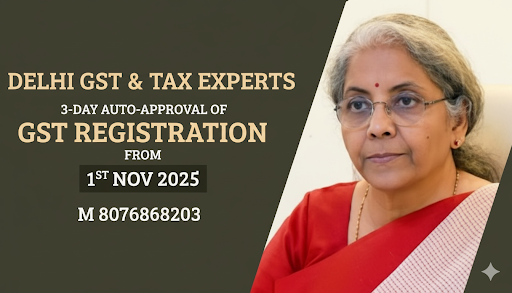 🚀 Automatic GST Registration in Just 3 Days! | GST 2.0 Launching from November 2025 post image
