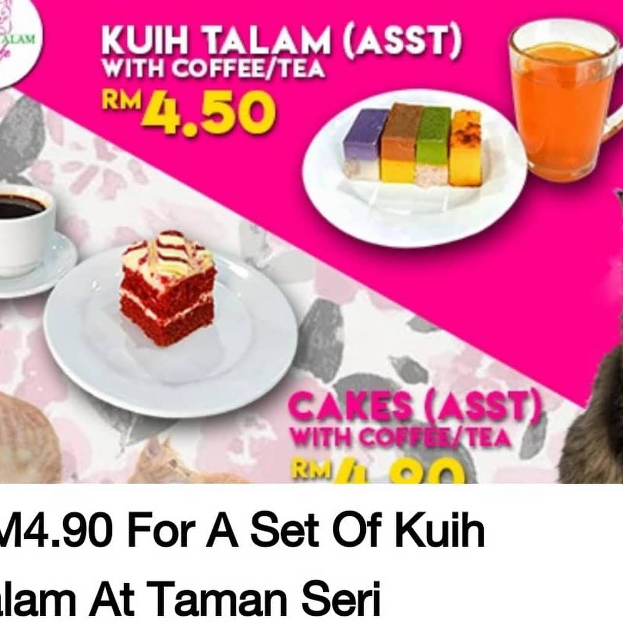 Cafe seri talam cat 4 Purr