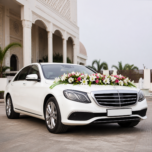 Make your special day unforgettable with premium luxury wedding cars for rent from LUXMI MOTORS i… post image