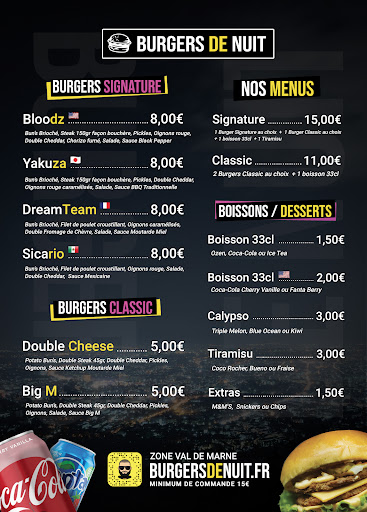 Photo 1 - 🍔 Burgers de Nuit - Livraison de nuit 94